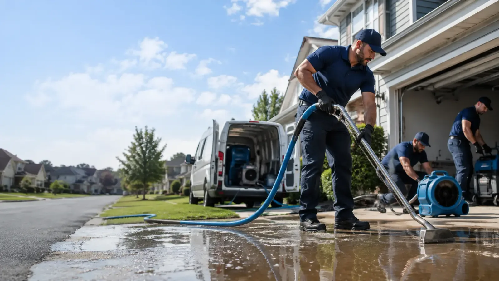 Flood Damage Restoration in Schoenchen, KS
